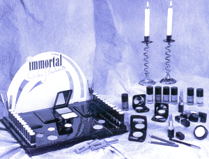 Immortal Cosmetics Display